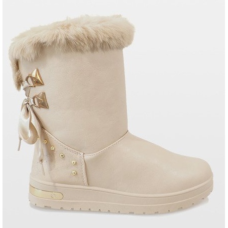 Damen Schneestiefel beige AN-107 1