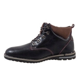 Marineblaue warme Herrenschuhe 7006 1