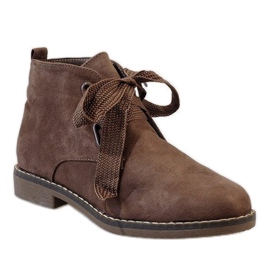 Khaki Wildlederstiefel QL-66 grün 1