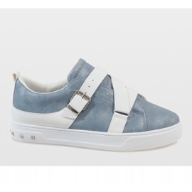 Blaue Sneaker mit MB1968-Schnalle 2