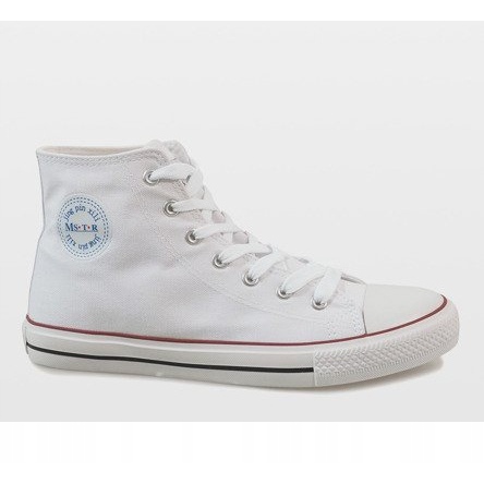 Weiße klassische Herren-Sneaker CQ-1401 2