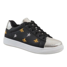 Schwarze Biene Turnschuhe T5030-1 1