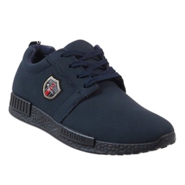 Marineblaue Sportschuhe PH-03 navy blau 1