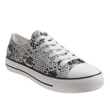 Weiße Herren-Sneaker BKA-9 1