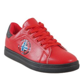 Rote Herren-Sneaker D20533 1