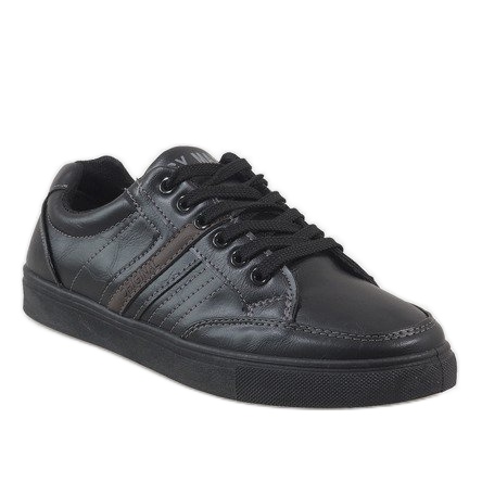Schwarze Herren-Sneaker M7036-1 1