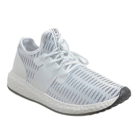 Weiße Herren Sportschuhe S33 1