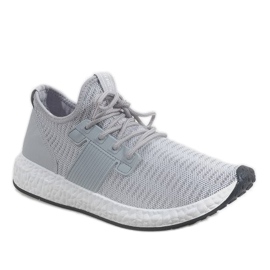 Graue Herren Sportschuhe S33 1