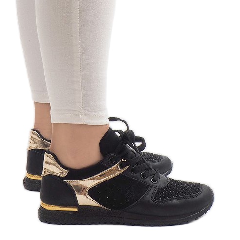 Schwarze LR88010 Turnschuhe 2