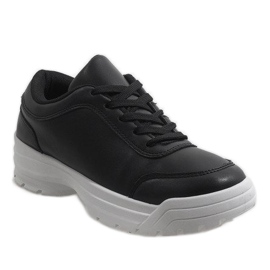 Schwarze modische Sportschuhe von 1858 1