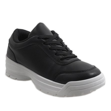 Schwarze modische Sportschuhe von 1858 1