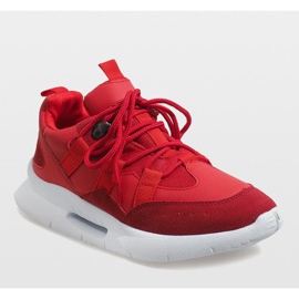 Rote modische Sportschuhe R-375 1