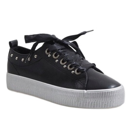 Schwarze Damen G-101 Sneakers 1