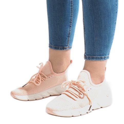 7766-Y rosa Sportschuhe 1