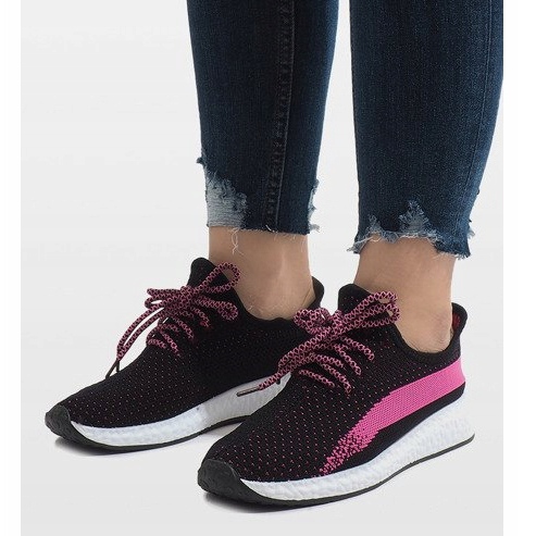 Schwarze Sportschuhe 6751-Y 1