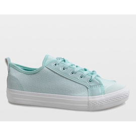 Blaue Glitzer-Sneakers BOK-1138 2