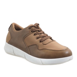 Braune Herren-Sneaker A-58 1