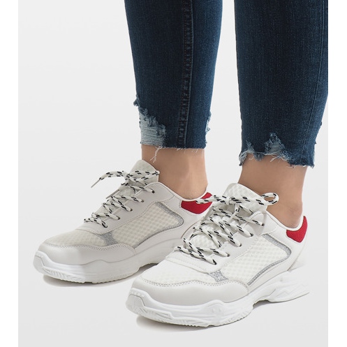 Weiße YM-31 Sportschuhe 1