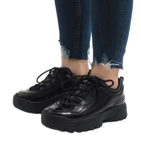 Schwarze modische Sportschuhe 82017 1