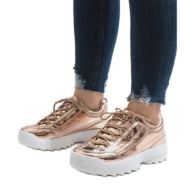 Champagner Mode Sportschuhe 82017 gelb 1