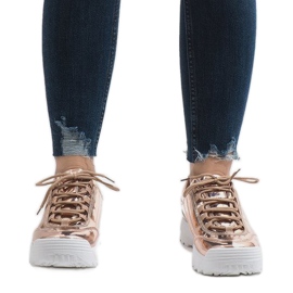 Champagner Mode Sportschuhe 82017 gelb 2