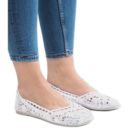 JX59P weiße Spitzenturnschuhe 2