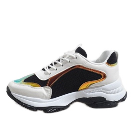 Schwarze modische Sportschuhe 2018-6 weiß 2