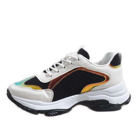 Schwarze modische Sportschuhe 2018-6 weiß 2