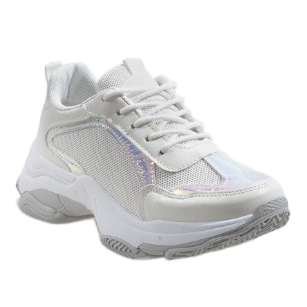 Weiße modische Sportschuhe 2018-6 1