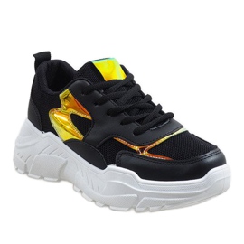 Schwarze modische Sportschuhe 2018-3 1