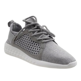 Graue Sportschuhe HY2811 1