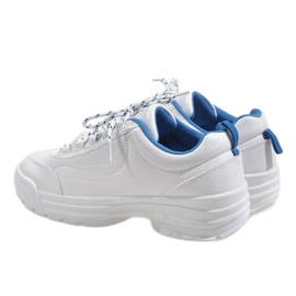 Weiße modische Sportschuhe 6256 2
