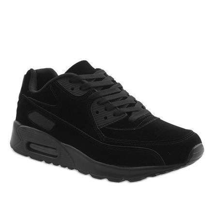 Schwarze Sportschuhe Z2014-6 1