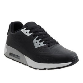 Schwarze Sportschuhe Z2014-4 1
