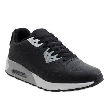 Schwarze Sportschuhe Z2014-4 1