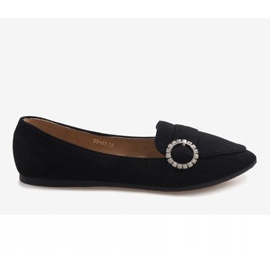 Schwarze DY-01 Ballerina-Loafer 2