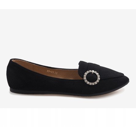 Schwarze DY-01 Ballerina-Loafer 2