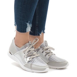 Graue modische Sportschuhe A281 2