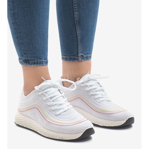 G-205 weiße Sportschuhe 1