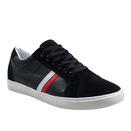 Schwarze Herren-Sneaker JX-13 1