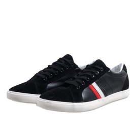 Schwarze Herren-Sneaker JX-13 2