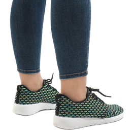 Schwarze Sportschuhe 619 mehrfarbig 1