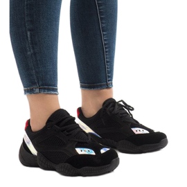 Schwarze MS522 Turnschuhe 1