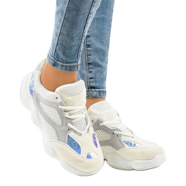 Weiße MS522-9 Turnschuhe 1