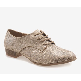 Gold G086 Schnürschuhe golden 1