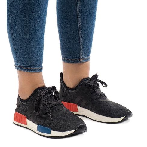 Schwarze MD01B-5 Sportschuhe 1