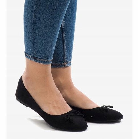 Schwarze Ballerinas 006-1 2