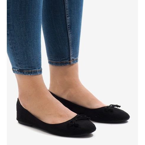 Schwarze Ballerinas 006-1 1