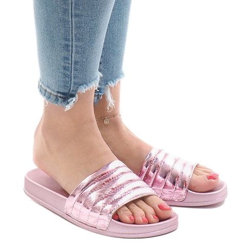 Rosa Hausschuhe 821 1