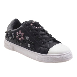 Schwarze K1709 Turnschuhe 2